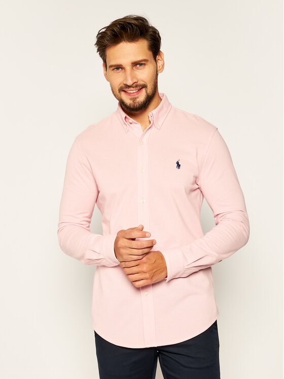 Polo Ralph Lauren Košeľa Classics 710654408049 Ružová Regular Fit