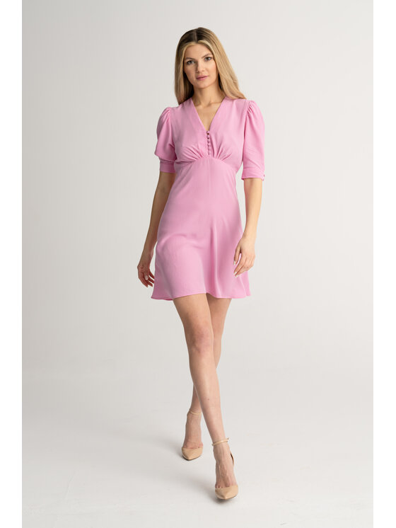 Leimann Leimann Sukienka letnia Angela Różowy Feminine Fit