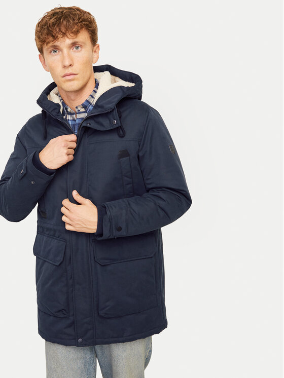 Jack&Jones Jack&Jones Žieminė striukė Polar 12256995 Mėlyna Regular Fit
