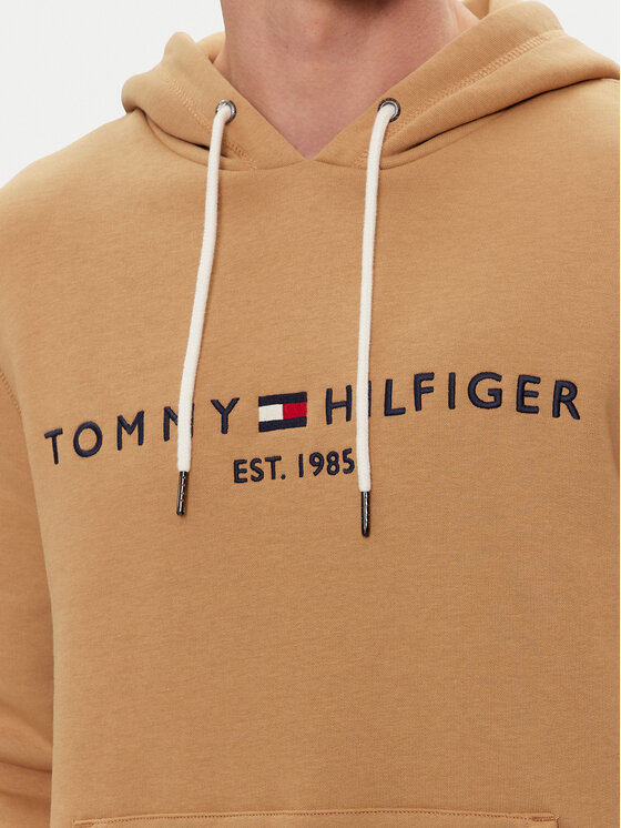 Tommy Hilfiger Tommy Hilfiger Jopa Logo MW0MW11599 Rjava Regular Fit