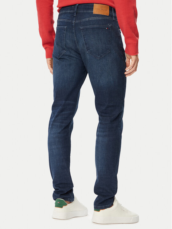 Tommy Hilfiger Tommy Hilfiger Дънки Bleecker MW0MW43161 Тъмносин Slim Fit