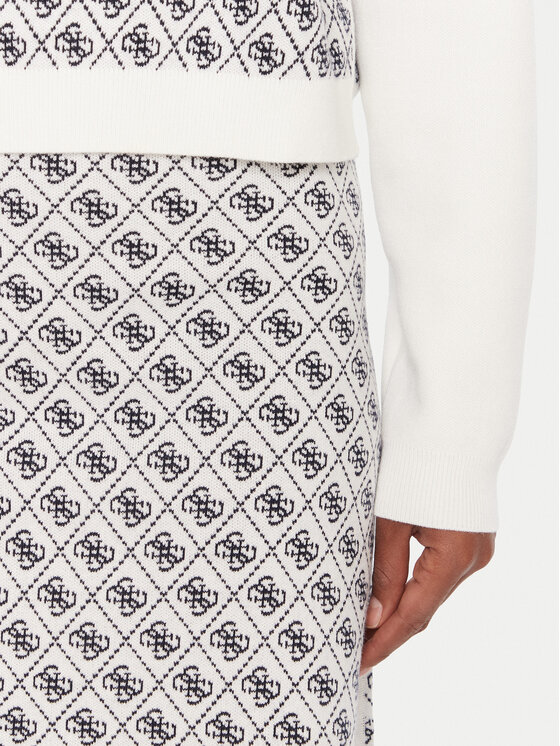 Guess Guess Поло W5BR23 Z3JD2 Екрю Relaxed Fit