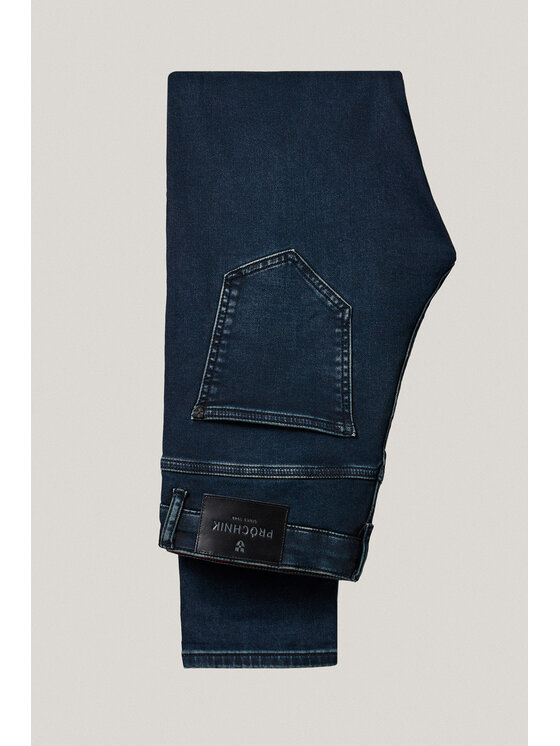 Próchnik Próchnik Jeansy PM9 SP113225000004 Granatowy Slim Fit