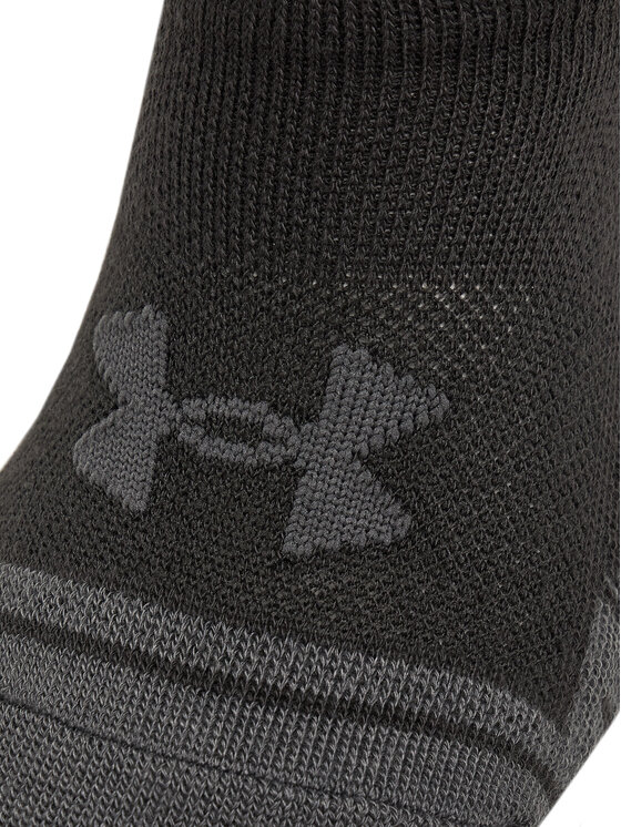 Under Armour Under Armour Комплект 3 чифта къси чорапи унисекс Performance Tech 1379502 Черен