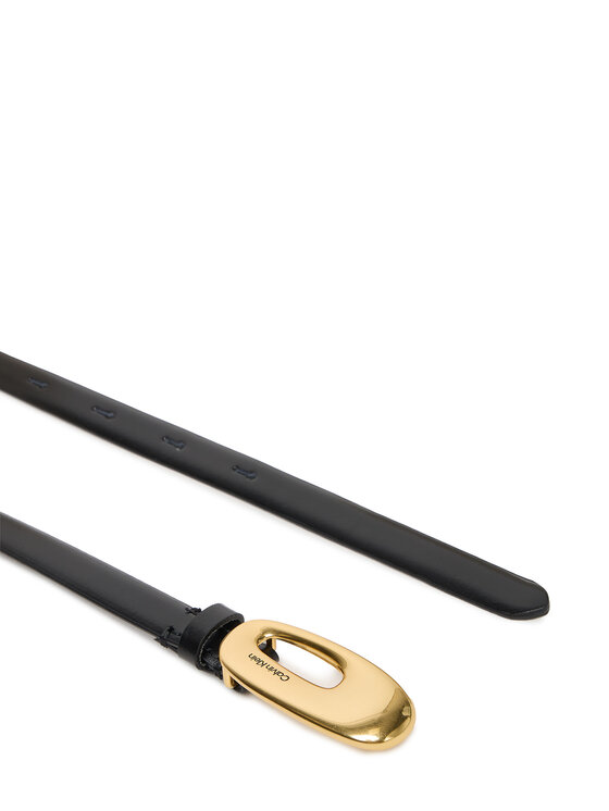 Calvin Klein Calvin Klein Ženski remen Elongated Chucnhy Buckle 15Mm LV04F7022G Crna