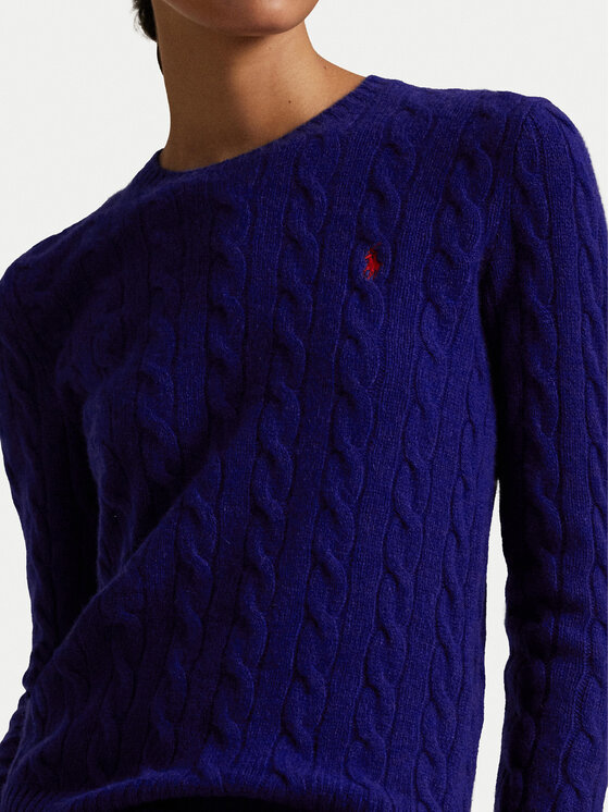 Polo Ralph Lauren Polo Ralph Lauren Πουλόβερ 211971865012 Σκούρο μπλε Slim Fit