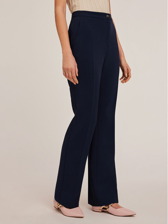 Motivi Motivi Pantaloni di tessuto P266Q003891N034 Blu Over Fit