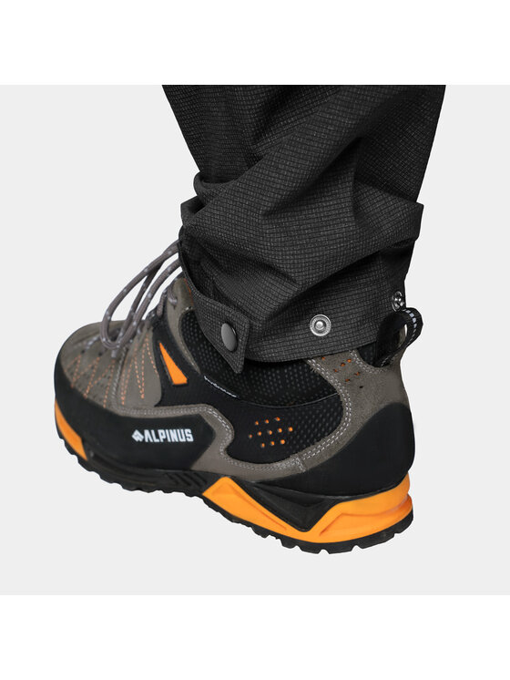Alpinus Alpinus Spodnie outdoor Gisarak Czarny Regular Fit