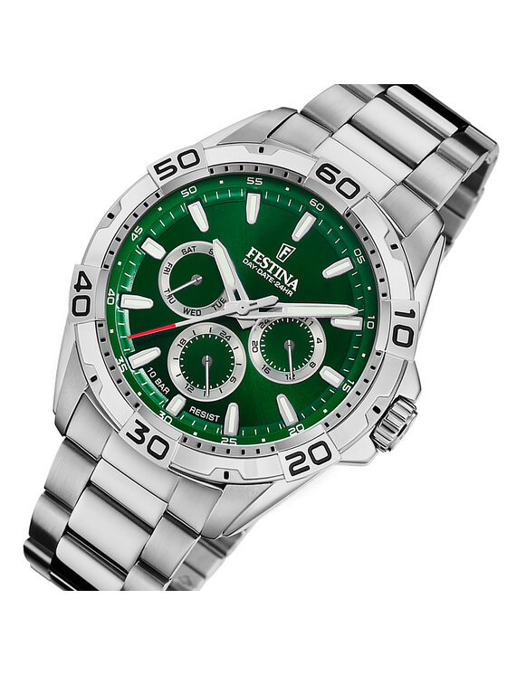Festina Festina Zegarek F20623-3 Srebrny