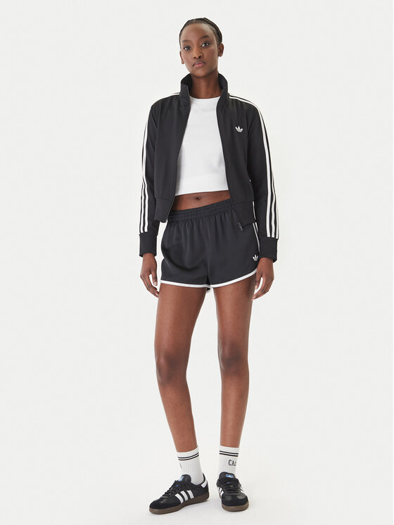 adidas adidas Športové kraťasy 3-Stripes Sprinter KD7977 Čierna Regular Fit