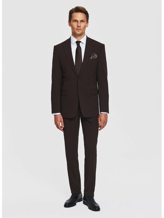 Pako Lorente Pako Lorente Marynarka P26SF-3G-038 Brązowy Slim Fit