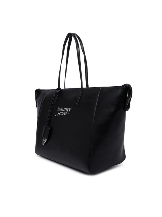 Tommy Jeans Tommy Jeans Borsetta Tjw Bold Tote AW0AW18786 Nero