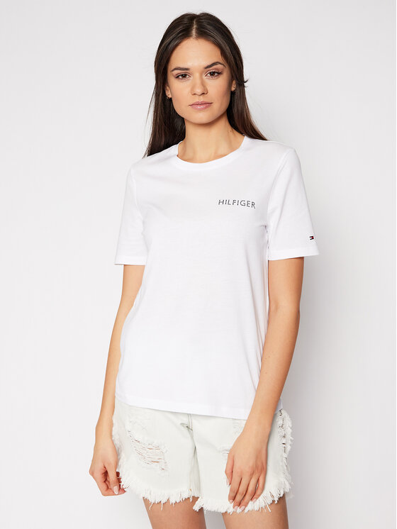 Nk Tee WW0WW29980 Balta Regular Fit 