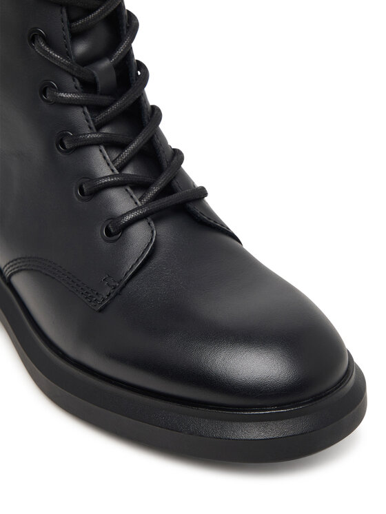 Calvin Klein Calvin Klein Gležnjarji Sporty Boot Lace Up Lth HW0HW03188 Črna