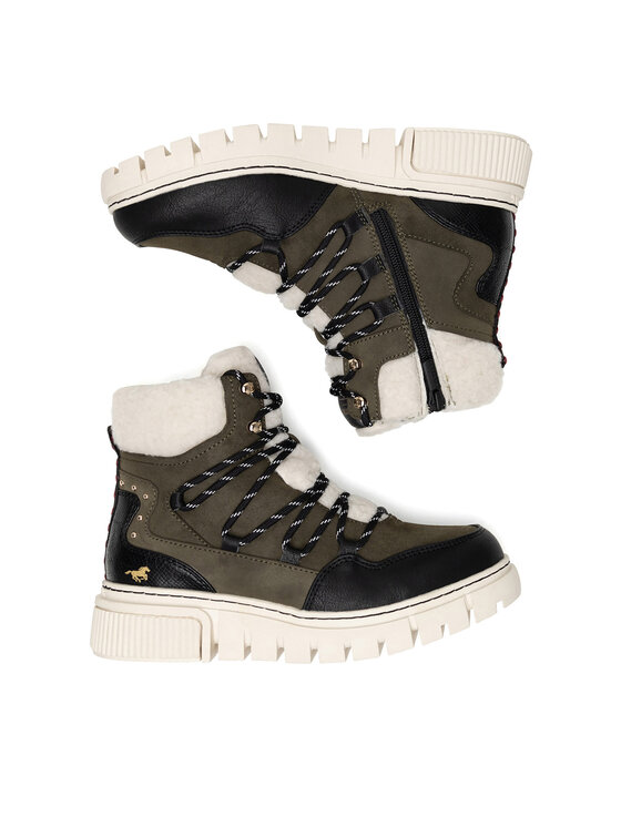 Mustang Mustang Botine 1502-602 Kaki