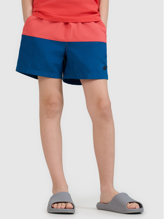 4F 4F Szorty sportowe VIBRANT WARMTH Koralowy Regular Fit