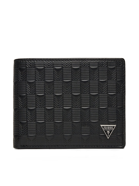Guess Guess Kleine Herren Geldbörse SMMADL LEA20 Schwarz