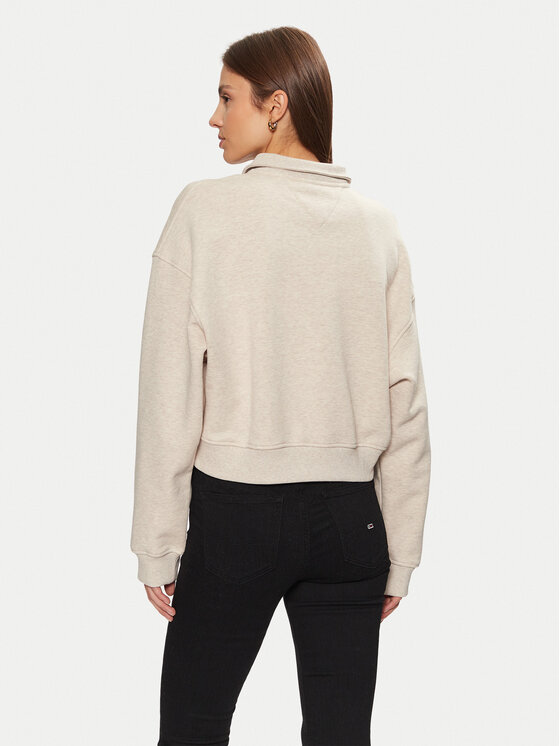Tommy Jeans Tommy Jeans Μπλούζα DW0DW19410 Μπεζ Relaxed Fit