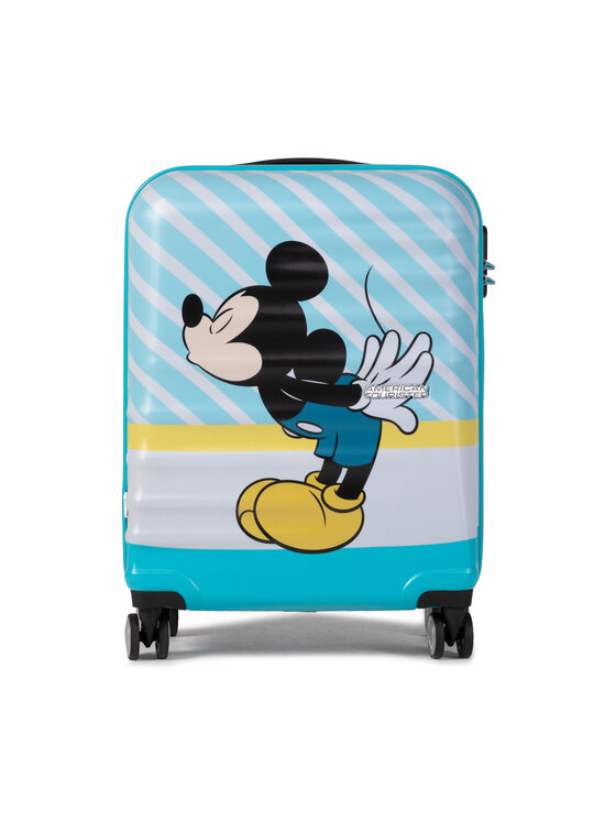 American Tourister American Tourister Walizka dziecięca Wavebreaker Disney 85667-8624-1CNU Niebieski