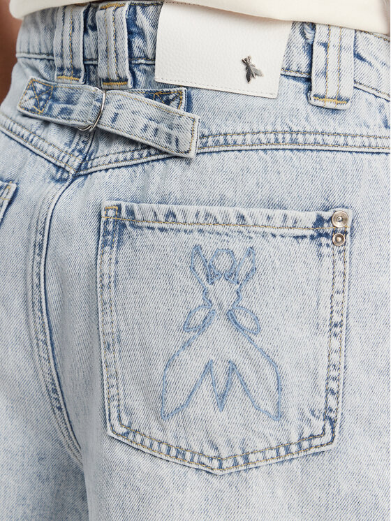 Patrizia Pepe Patrizia Pepe Pantaloncini di jeans 2P1692/D070-CA61 Blu Regular Fit