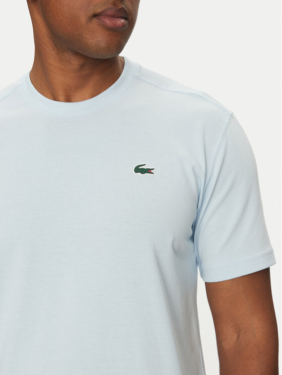 Lacoste Lacoste T-krekls TH7618 Gaiši zils Regular Fit