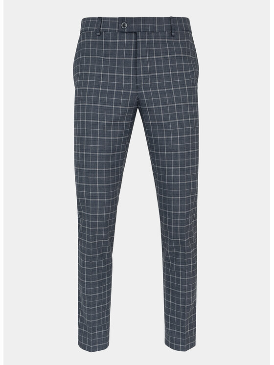 Pako Lorente Pako Lorente Spodnie garniturowe P21WF-6G-066 Szary Slim Fit