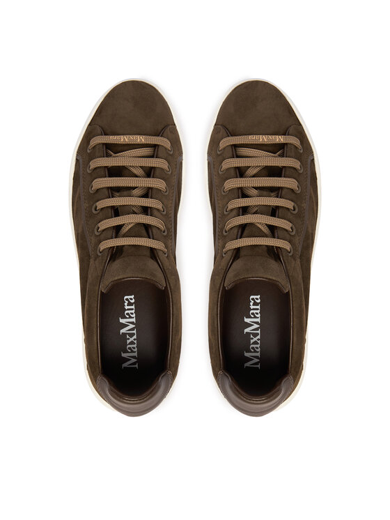 Max Mara Max Mara Sneakersy 2614761031650 Hnědá