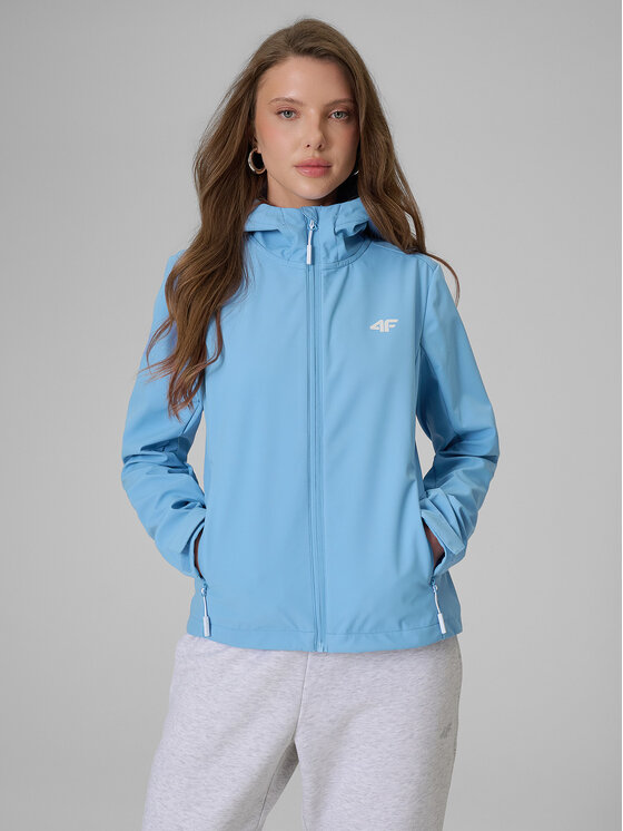 4F 4F Kurtka przejściowa EVERYDAY ACTIVE Niebieski Slim Fit
