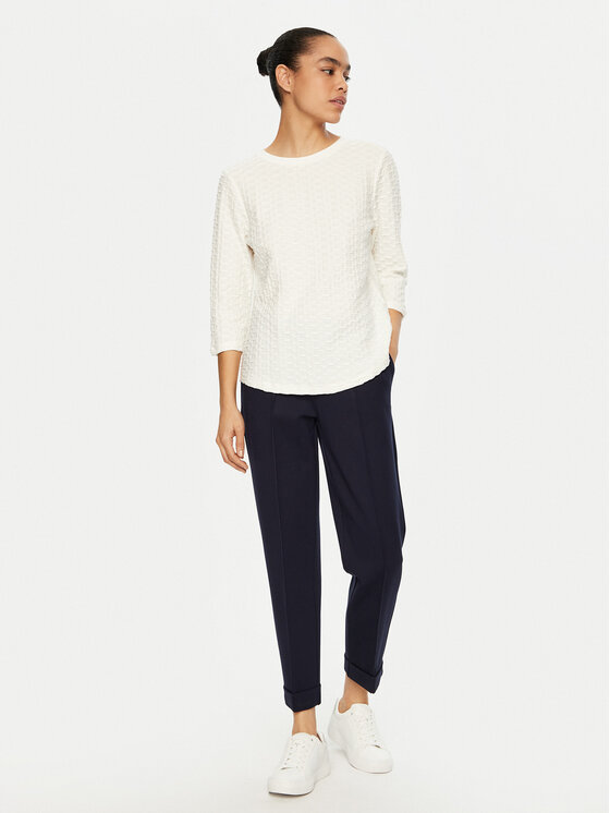 Olsen Olsen Chino hlače 14002105 Modra Slim Fit
