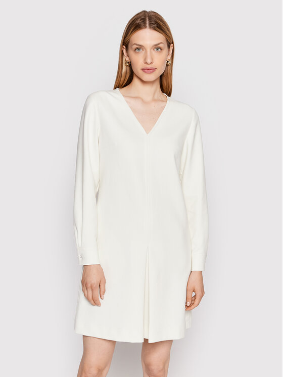 BOSS Boss Rochie de zi Ditama 50475026 Bej Relaxed Fit
