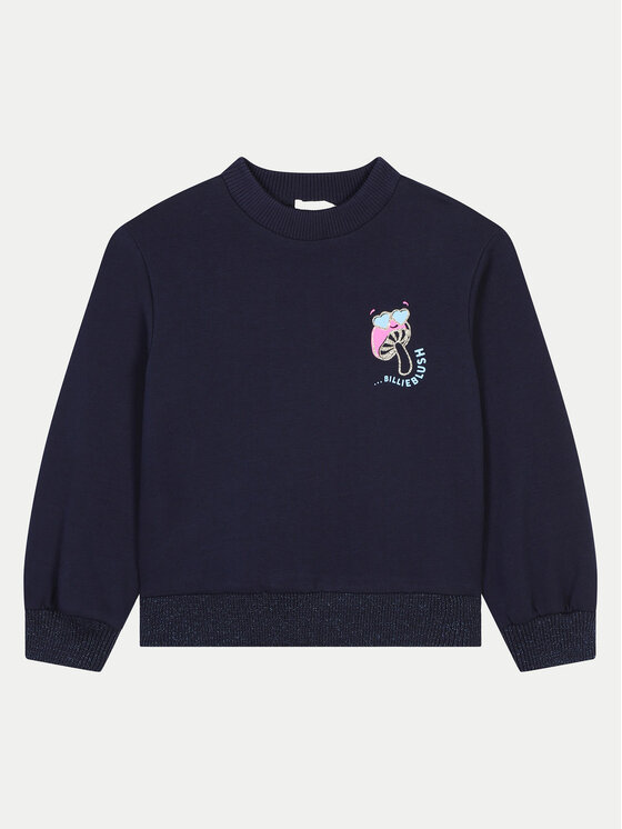 Billieblush Billieblush Pulóver U20661 Sötétkék Regular Fit