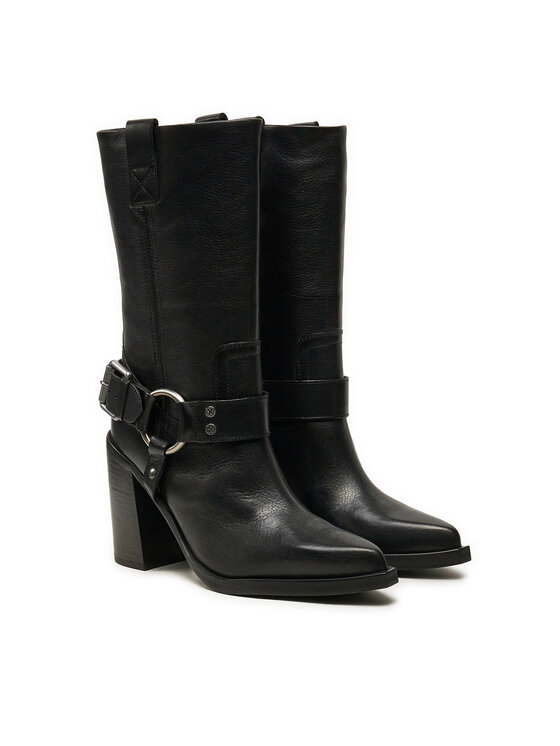 Bronx Bronx Botine Mya-Mae 34330-V 01 Negru
