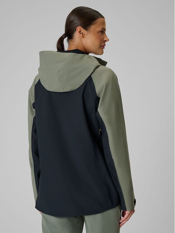 4F 4F Kurtka outdoor 4FRAW26TTJAF1367-43S Zielony Regular Fit
