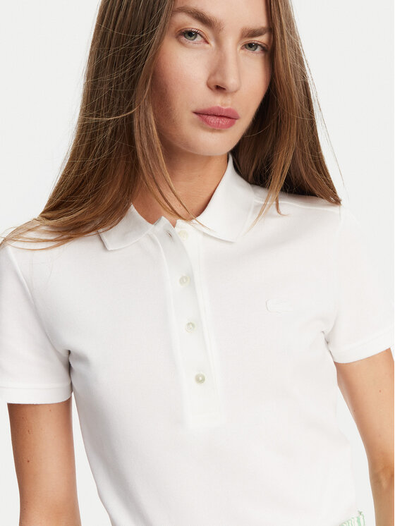 Lacoste Lacoste Polo PF5462 Bijela Slim Fit