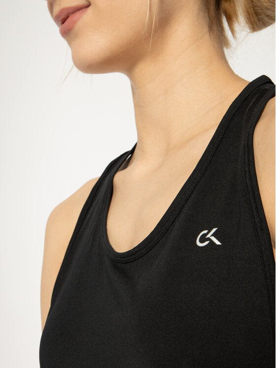 Calvin Klein Performance Calvin Klein Performance Топ Gym 00GWS0K142 Чорний Regular Fit