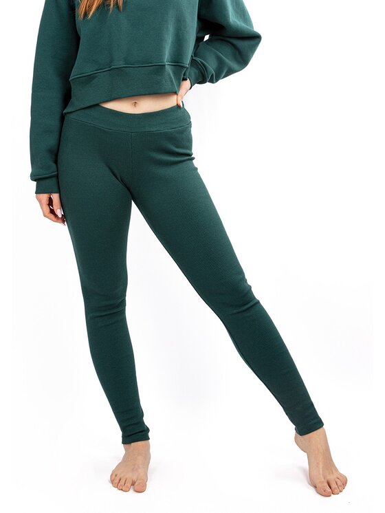 DKaren Sport Damskie Legginsy, rozmiar XL, Zielone, DK-K-B13