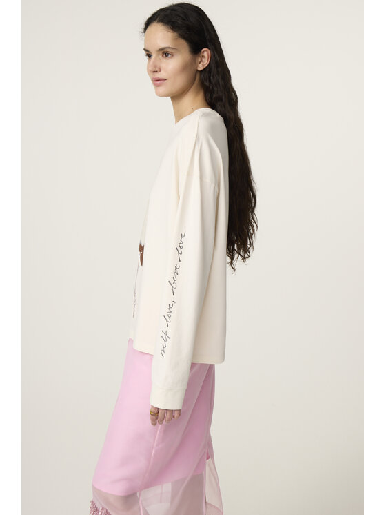 Fabienne Chapot Fabienne Chapot T-Shirt 6700-1607-174 Biały Regular Fit
