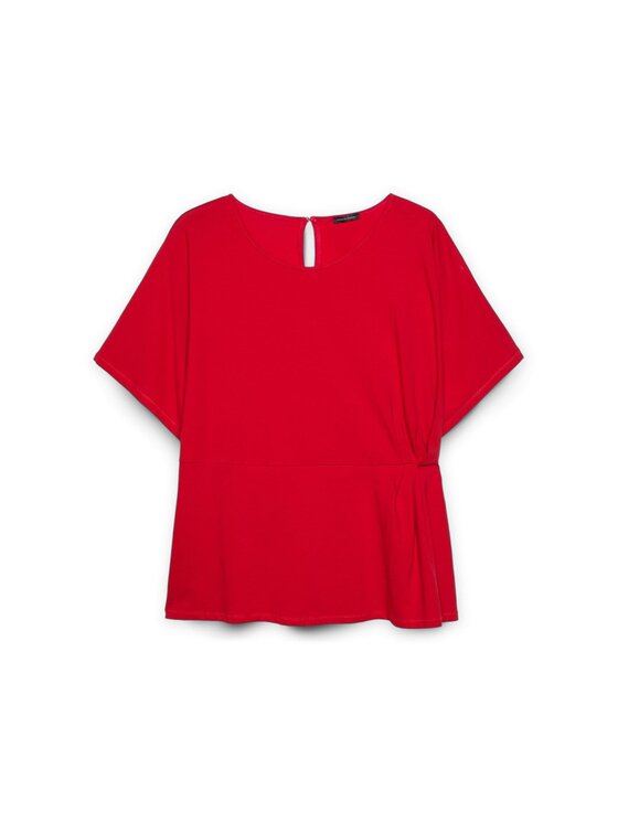 Fiorella Rubino Fiorella Rubino T-Shirt G393L008160N016 Czerwony A-Line Fit