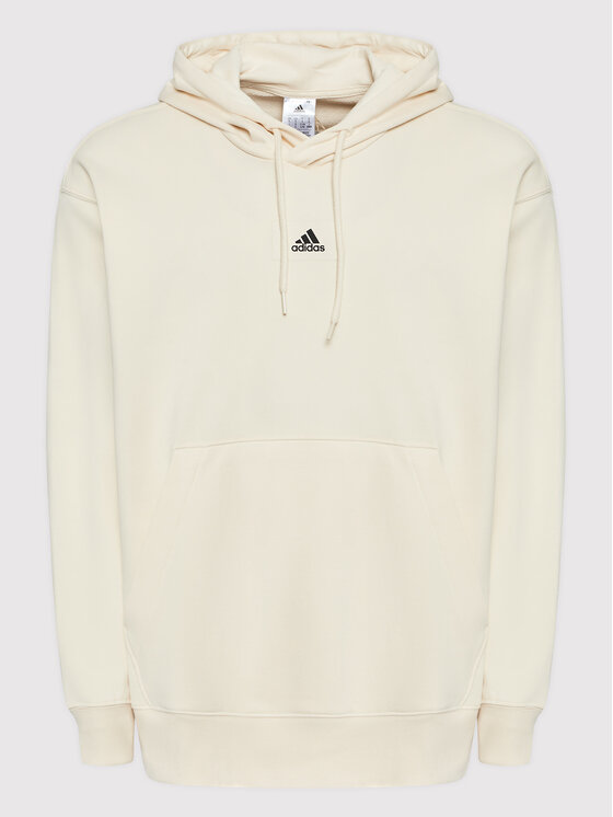 adidas adidas Суитшърт Essentials Feelvivid HE4353 Бежов Loose Fit