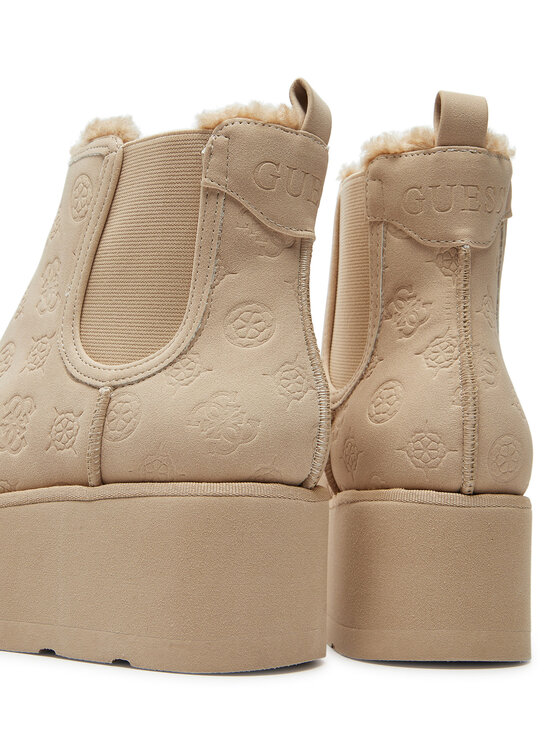 Guess Guess Čizme Jilaine FLFJIL FAL10 Bež