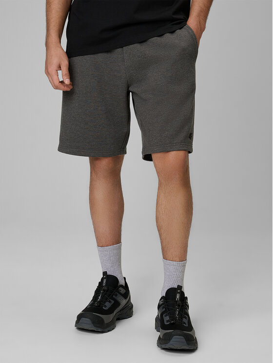 4F 4F Športové kraťasy BASIC+ Tmavosivá Regular Fit