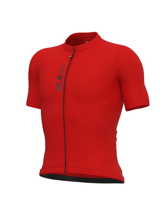 Koszulka rowerowa Alé Cycling, Rozmiar M, Czerwony, Solid Color Block 2.0
