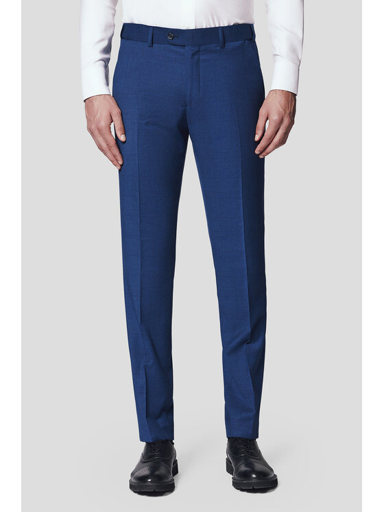 Lancerto Lancerto Garnitur Bakersfield GA073125000011 Granatowy Slim Fit