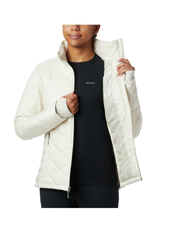 Columbia Columbia Kurtka zimowa Heavenly Jacket 1788661192 Biały Regular Fit