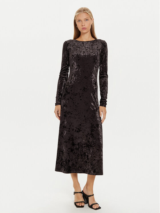 Marella Marella Večerna obleka Tobruk 2423626015 Rjava Regular Fit