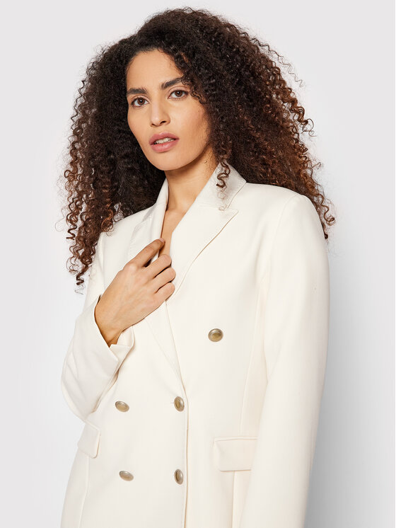 MAX&Co. MAX&Co. Jakk Lavagna 70410522 Valge Regular Fit