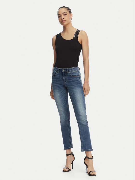 Liu Jo Beachwear Liu Jo Beachwear Top VA6033 JS360 Schwarz Regular Fit