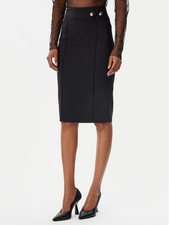 Rinascimento Rinascimento Ravno krilo CFC0122972003 Črna Regular Fit