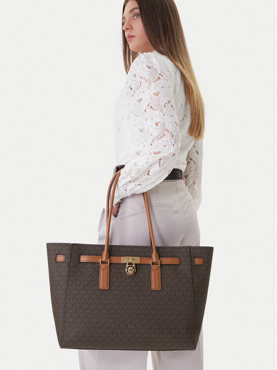 MICHAEL Michael Kors MICHAEL Michael Kors Ročna torba 30F5GNXT3B Rjava