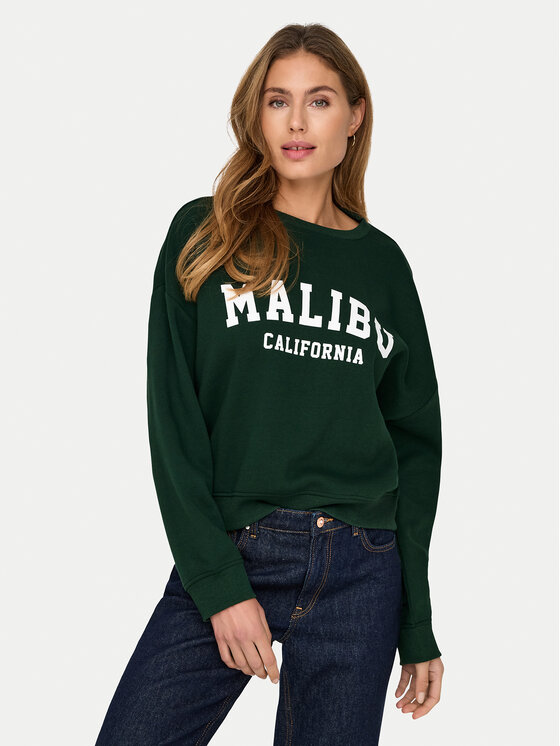 ONLY ONLY Majica dugih rukava 15254183 Zelena Loose Fit